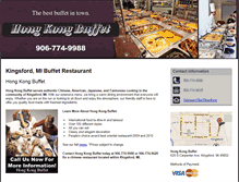 Tablet Screenshot of hongkongbuffetkingsford.com
